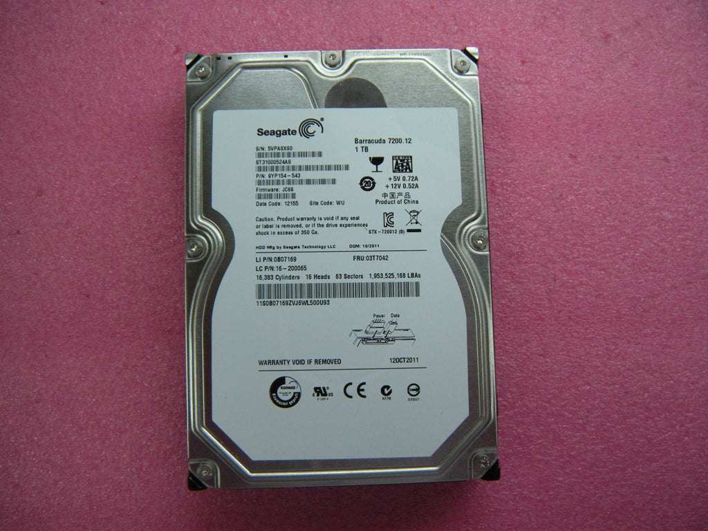 Lenovo Hard Drive - 03T7042