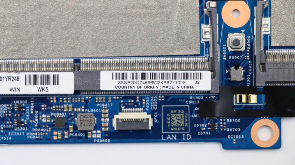 Lenovo Motherboard with i5-7200U and TPM 2.0 - 01YR248