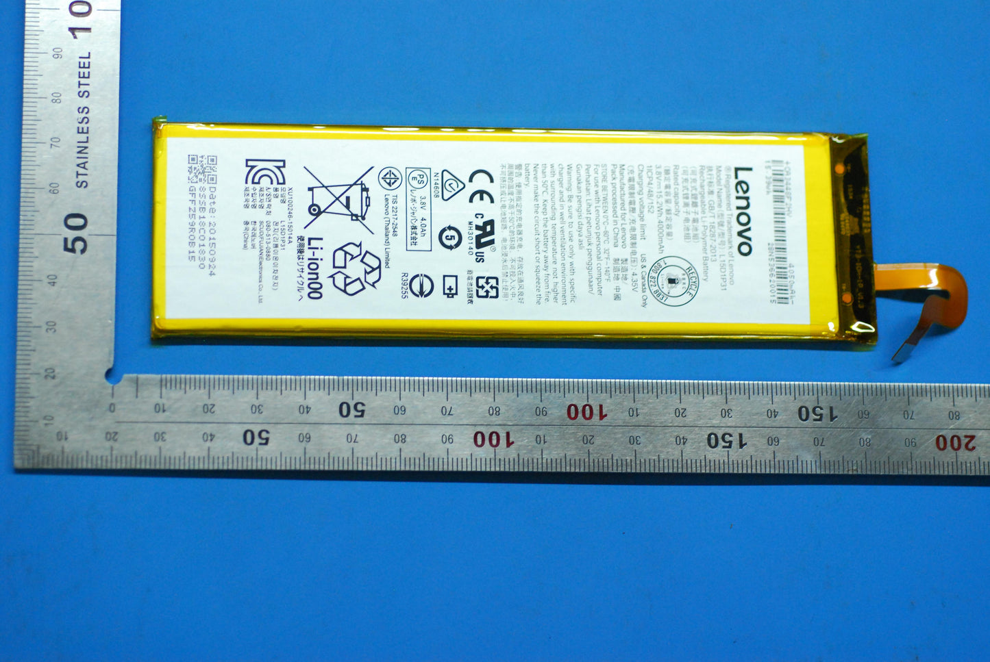 Lenovo Scud-S L15D1P31 3.8V15.2Wh 1Ce - SB18C01830