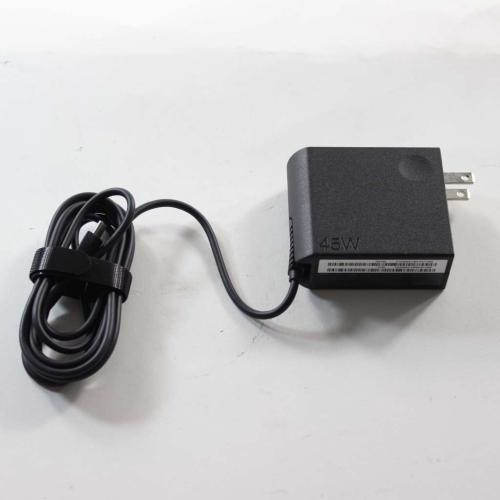Lenovo Type-C AC Adapter, 45W, 2-Pin, US, Black - 00HM651