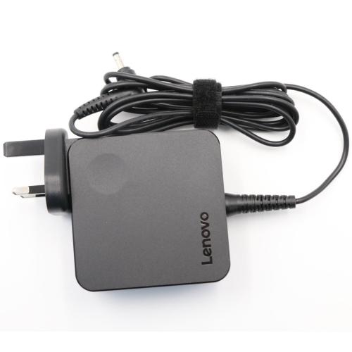 Lenovo 65W AC Adapter, Round Connector, 3-Pin, Black - 01FR155