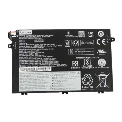 Lenovo 3-Cell Battery, 11.1V, 45Wh - 5B10W13887