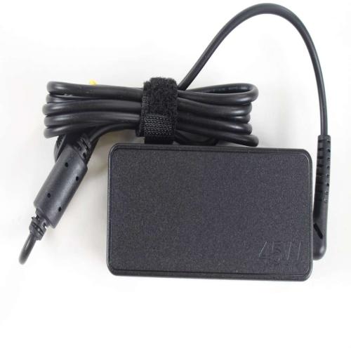 Lenovo 45W Rectangle AC Adapter, 3-Prong, COO, Black - 01FR035
