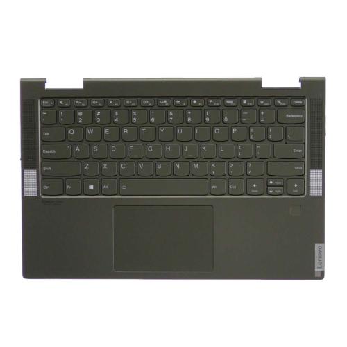 Lenovo C-Cover with Keyboard, USA English, Dark Moss, Backlight - 5CB1A08879