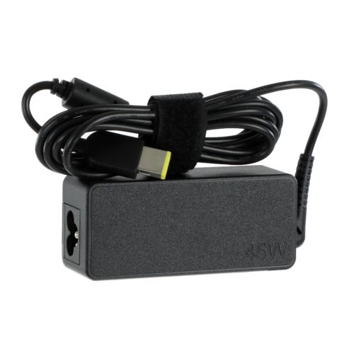 Lenovo AC Adapter, Rectangle, 45W, 3-Pin, Black - 00PC756