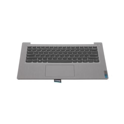 Lenovo C-Cover with USA English Keyboard, Platinum Grey, Non-Backlit, Non-Fingerprint - 5CB0X56584