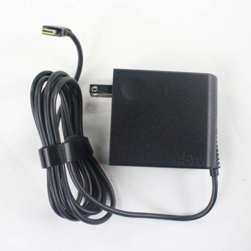Lenovo Type-C AC Adapter, 45W, 2-Pin, US, Black - 00HM642