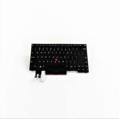 Lenovo Internal Keyboard, USA English, Black, Non-Backlit - 01YP480