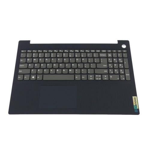 Lenovo C-Cover with USA English Keyboard, Abyss Blue, Non-Backlit, Fingerprint Reader - 5CB1C15053