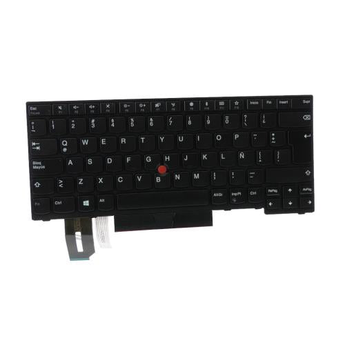 Lenovo Internal Keyboard, Spanish LA, Black, Non-Backlight - 01YP483