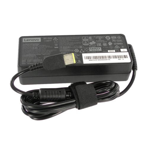 Lenovo AC Adapter, Rectangle, 90W, 3P, Black - 5A10V03249