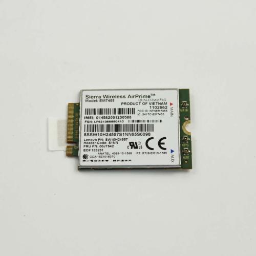 Lenovo EM7455 Wireless WAN Adapter, CMB, SIE - 00JT542