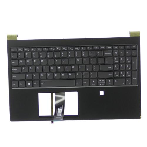 Lenovo C-Cover with Keyboard, USA English, Iron Grey, Backlight - 5CB0W43606