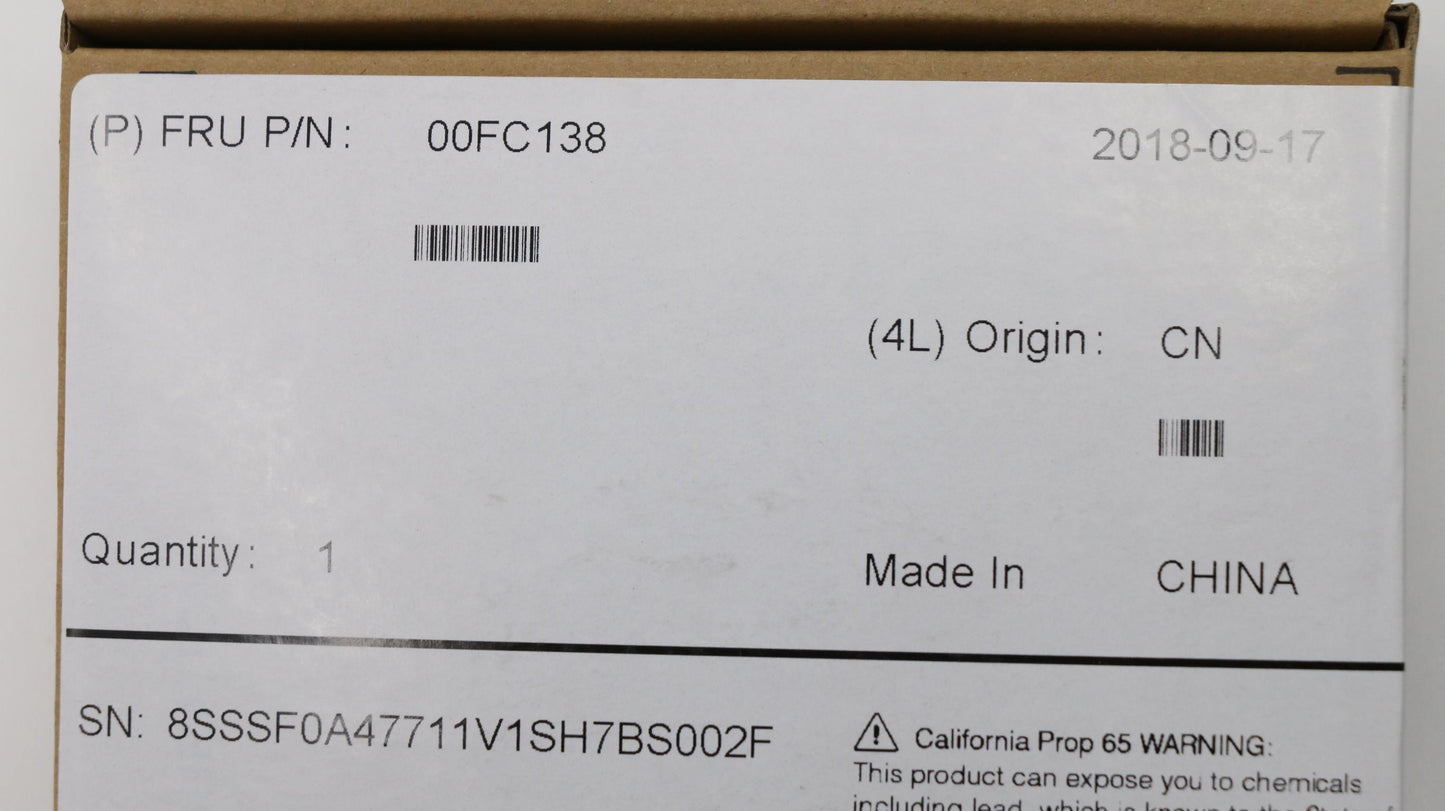 Lenovo Ci Cards Misc Internal - 00FC138