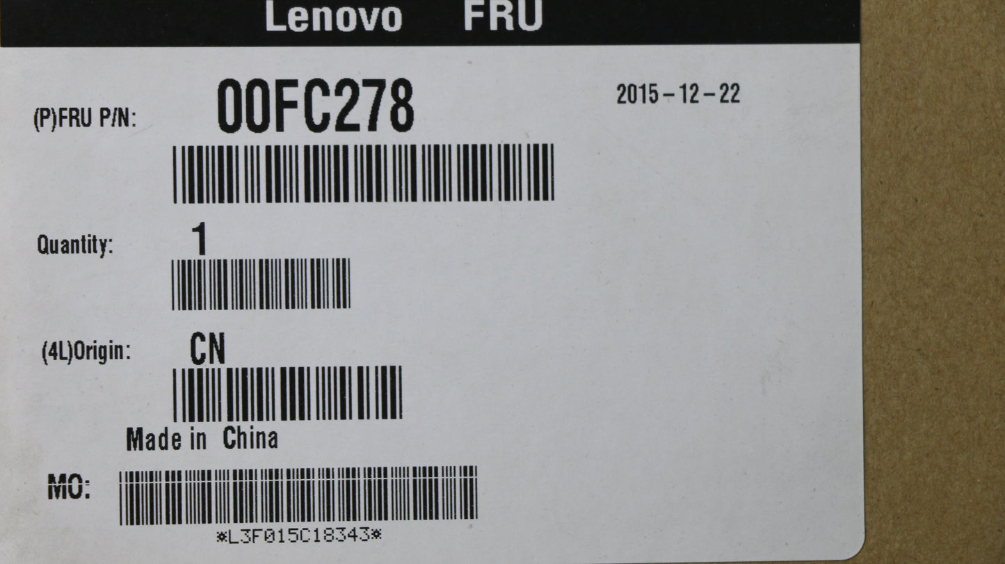 Lenovo Ci Cards Misc Internal - 00FC278