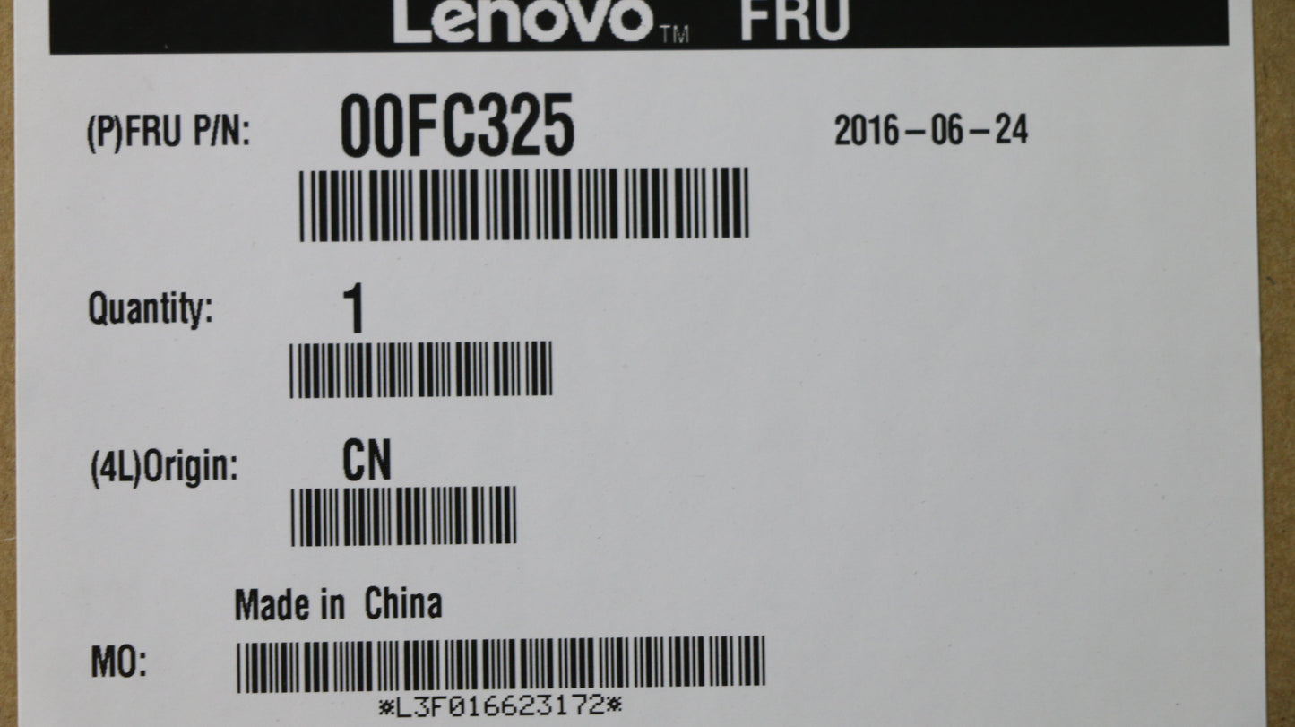 Lenovo Ma Mechanical Assemblies - 00FC325