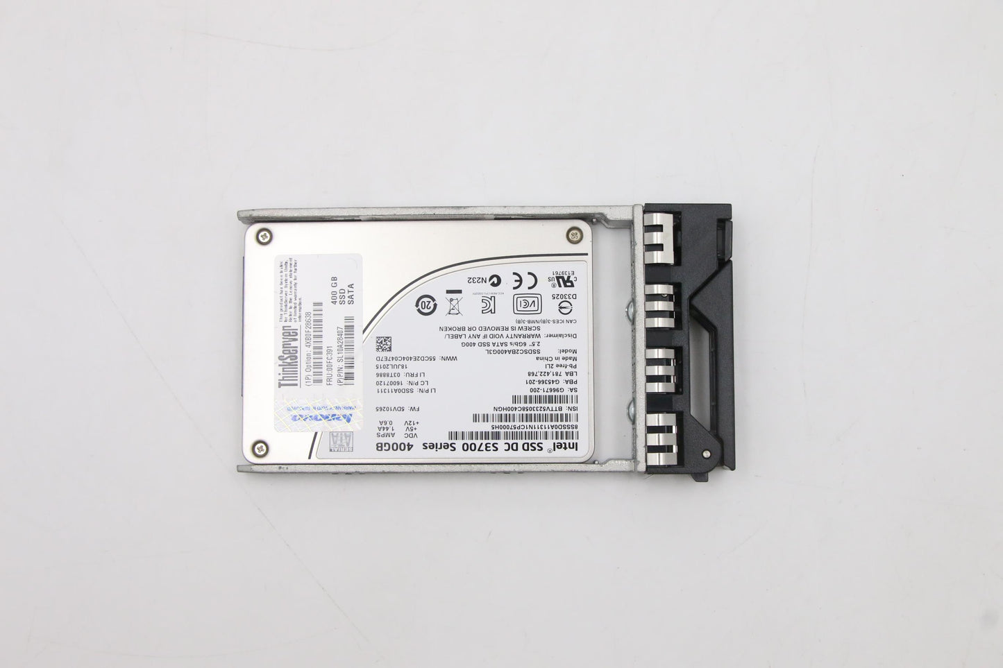 Lenovo Ssd Asm Ssd Emlc 400Gb Sata 2. - 00FC391