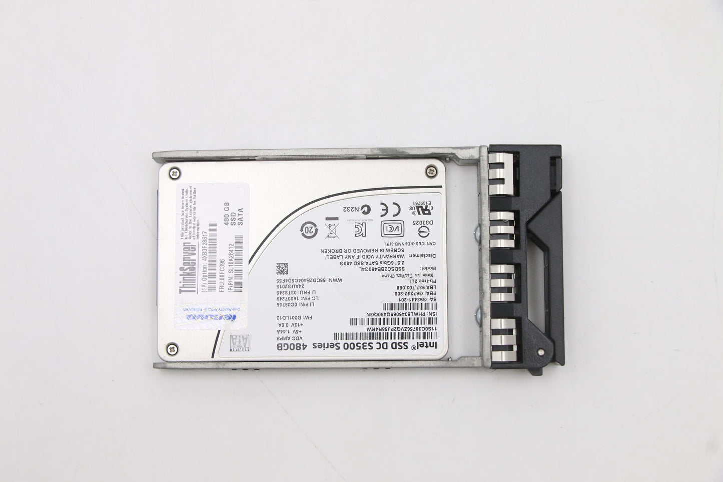 Lenovo Ssd Asm Hs 480Gb 6Gb Sata 2.5 - 00FC396