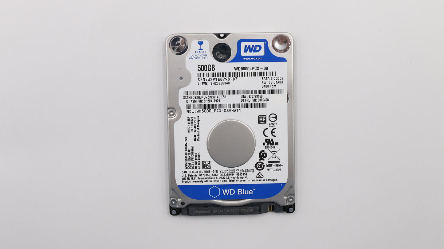 Lenovo 00FC428 Hd Hard Drives