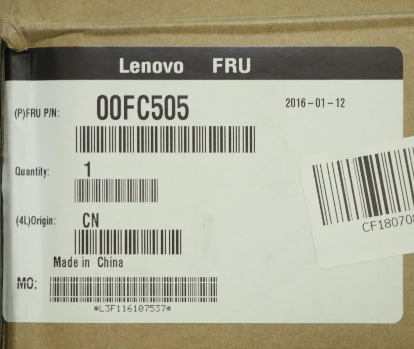 Lenovo Ma Mechanical Assemblies - 00FC505