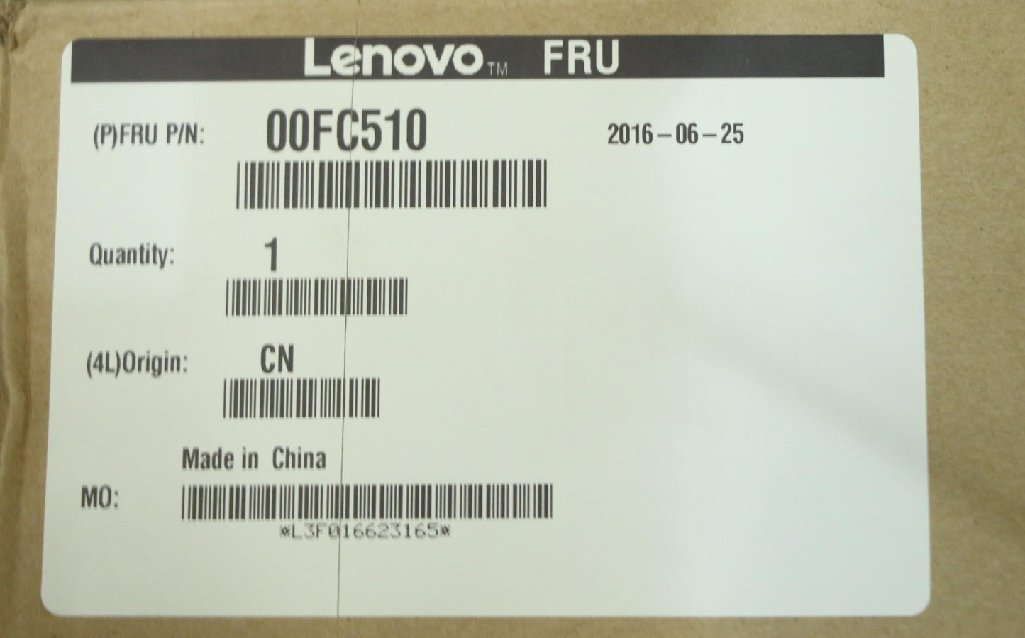 Lenovo Ma Mechanical Assemblies - 00FC510