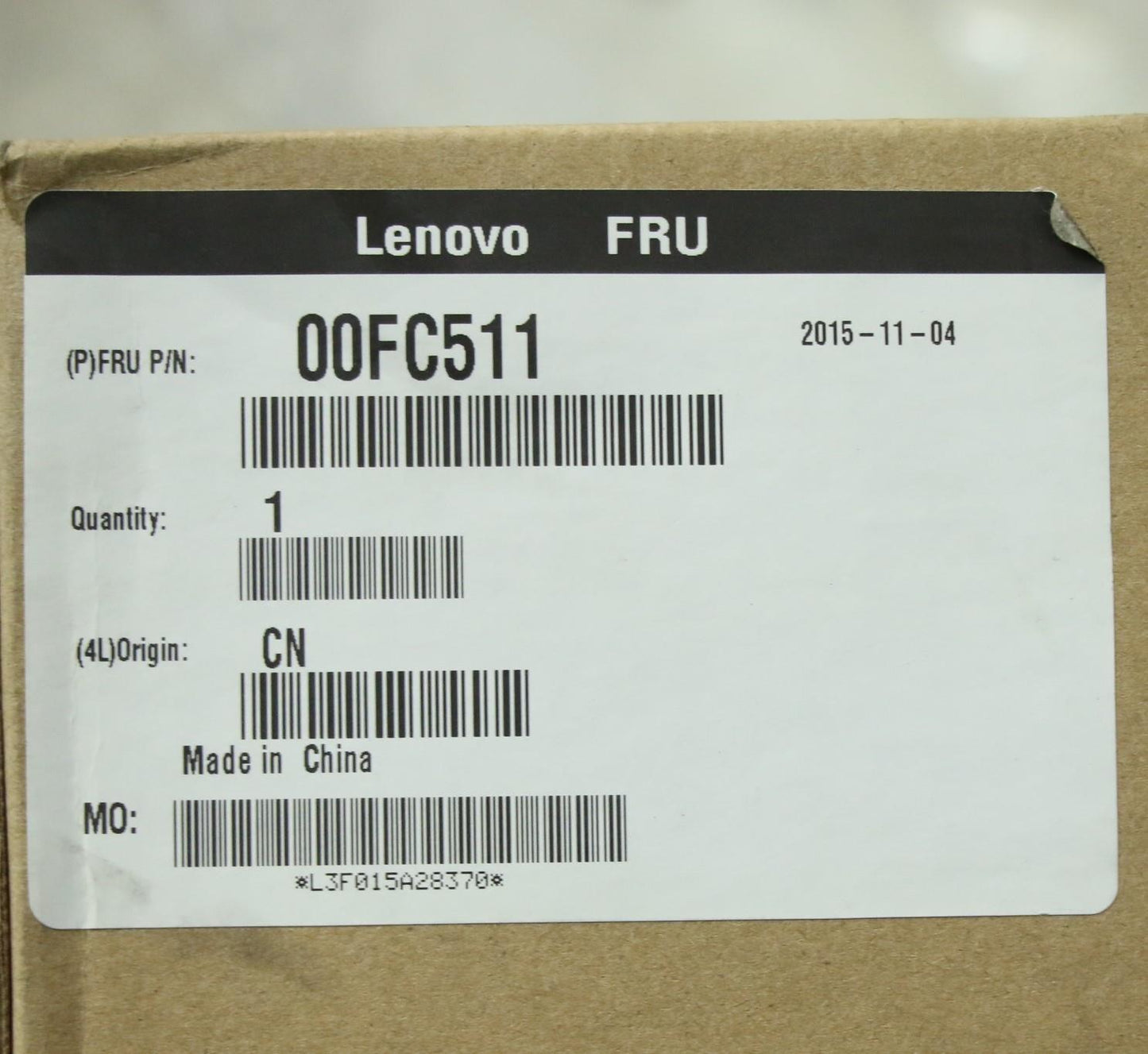 Lenovo Ma Mechanical Assemblies - 00FC511