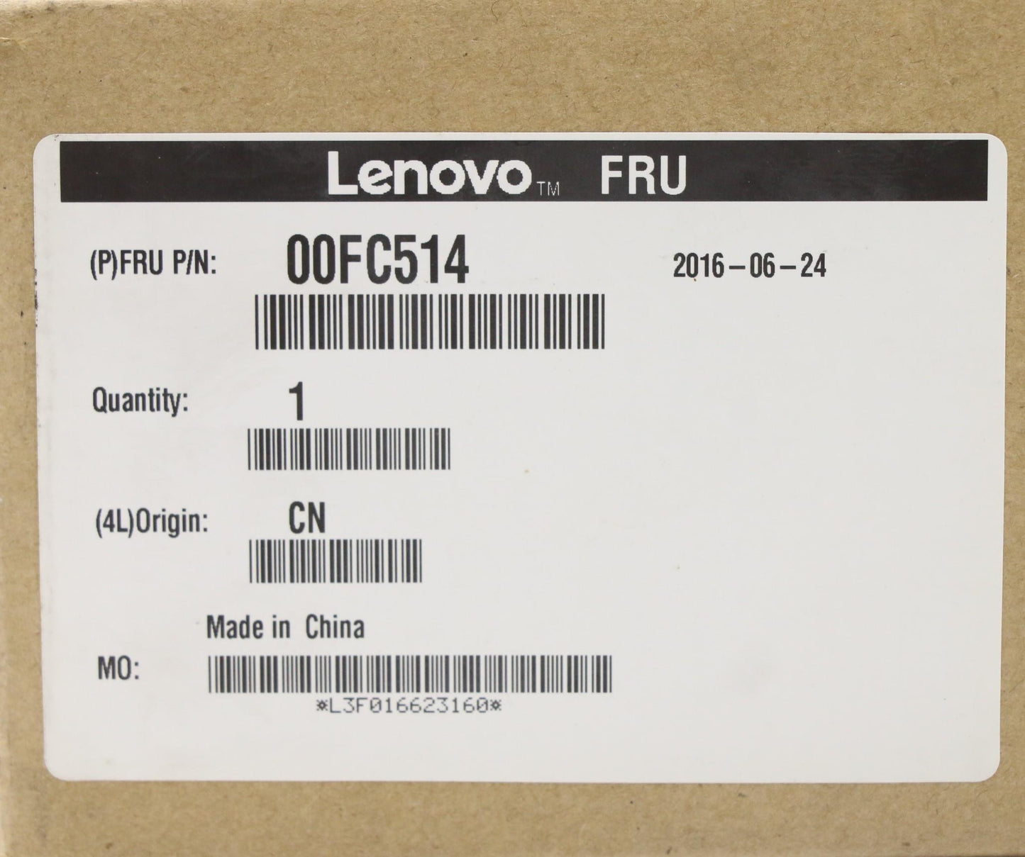 Lenovo Ma Mechanical Assemblies - 00FC514