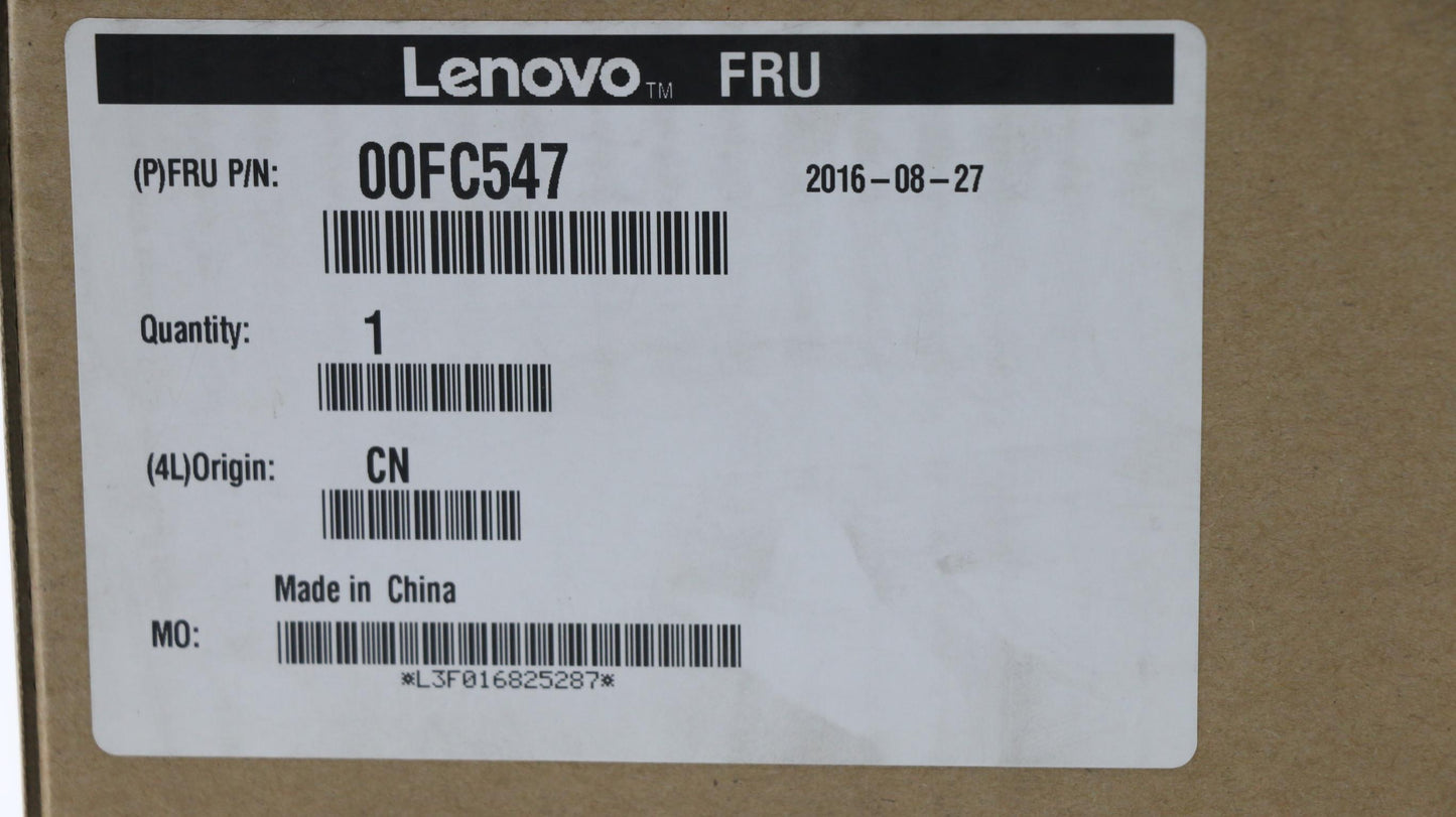 Lenovo Ma Mechanical Assemblies - 00FC547