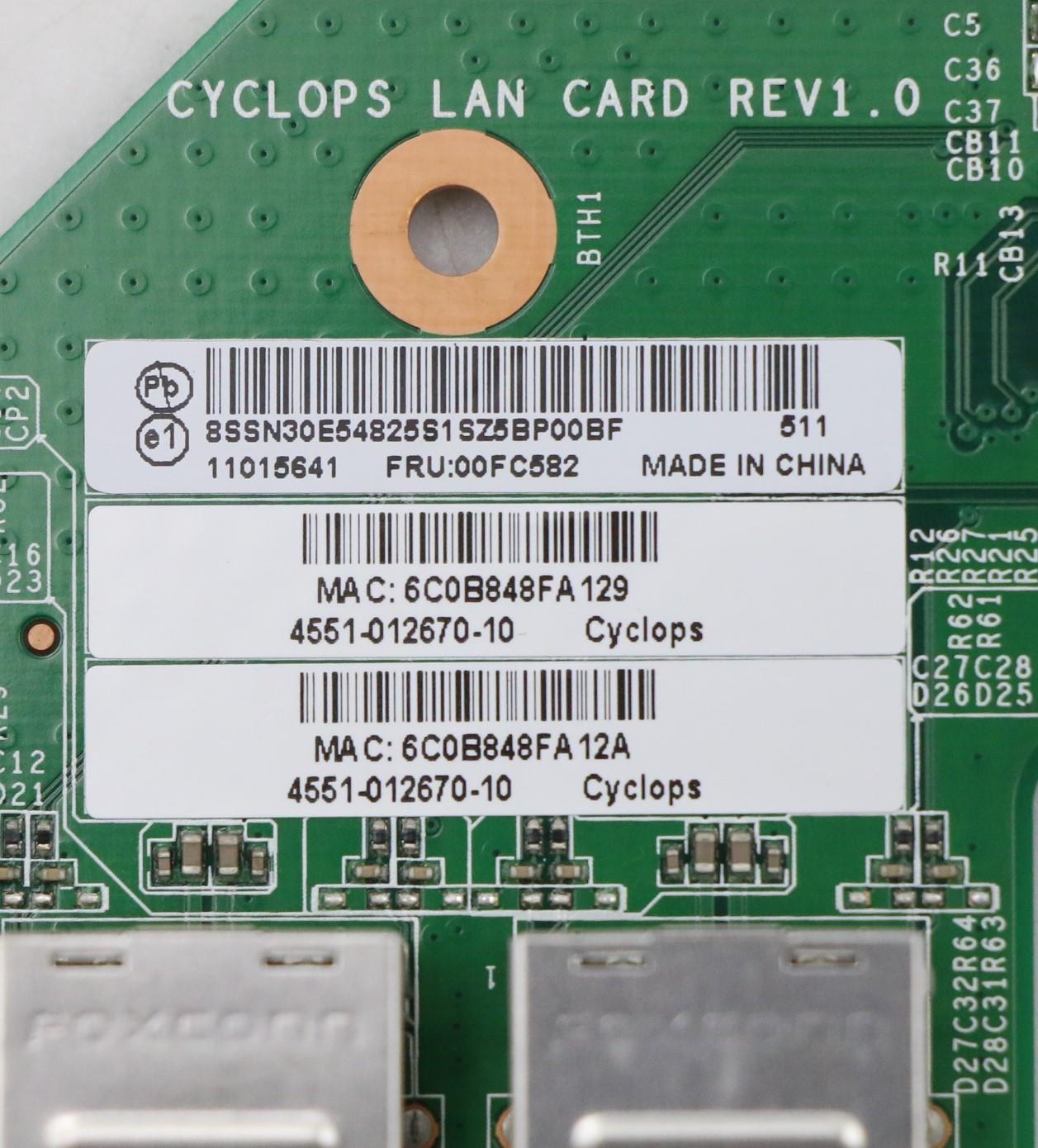 Lenovo Ci Cards Misc Internal - 00FC582