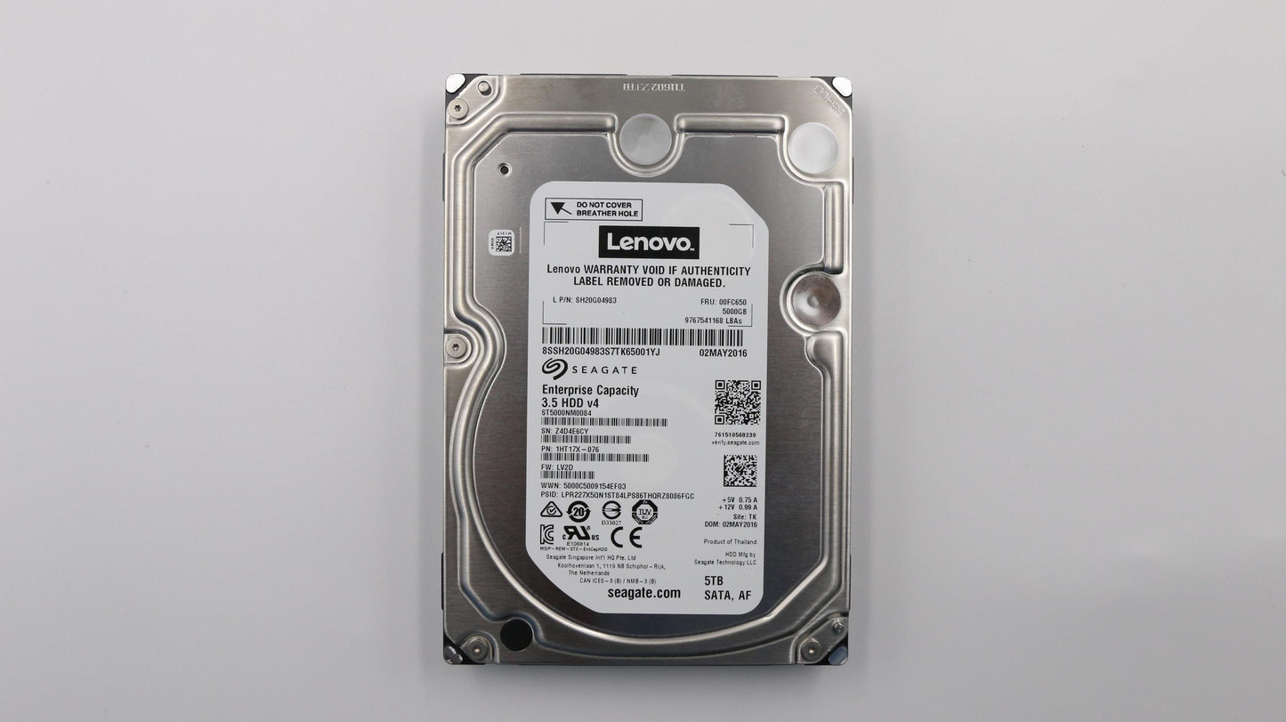 Lenovo Hd Hard Drives - 00FC650
