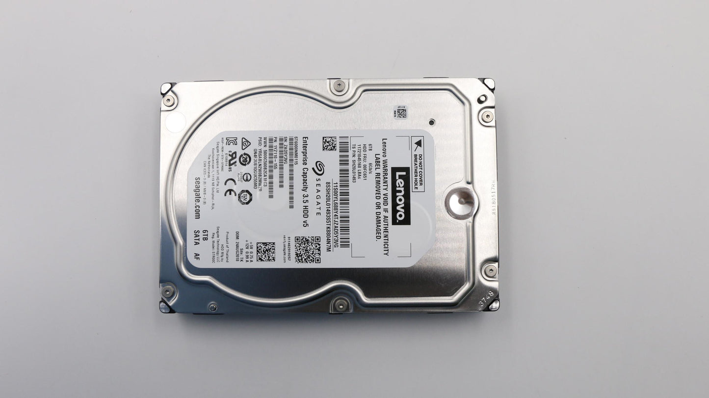 Lenovo Hd Hard Drives - 00FC651