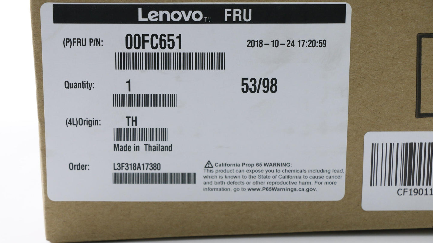 Lenovo Hd Hard Drives - 00FC651