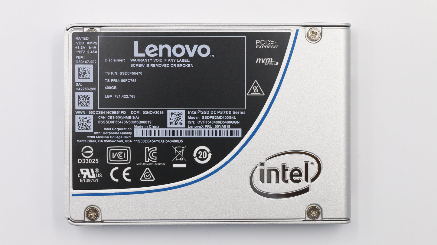 Lenovo 00FC759 Sd Solid State Drives