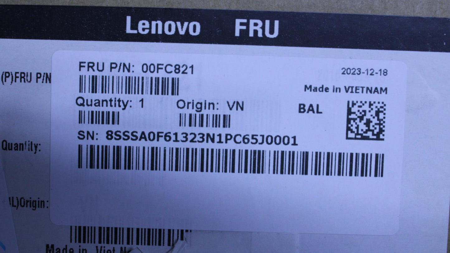 Lenovo 00FC821 Sp Sp Intel E3-1246 V3