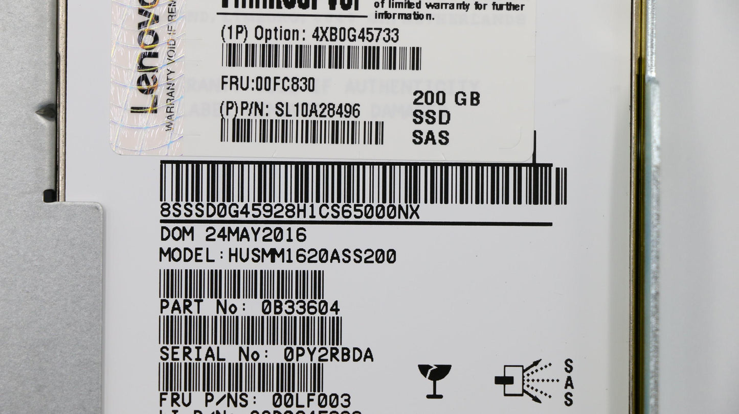 Lenovo Sd Solid State Drives - 00FC830