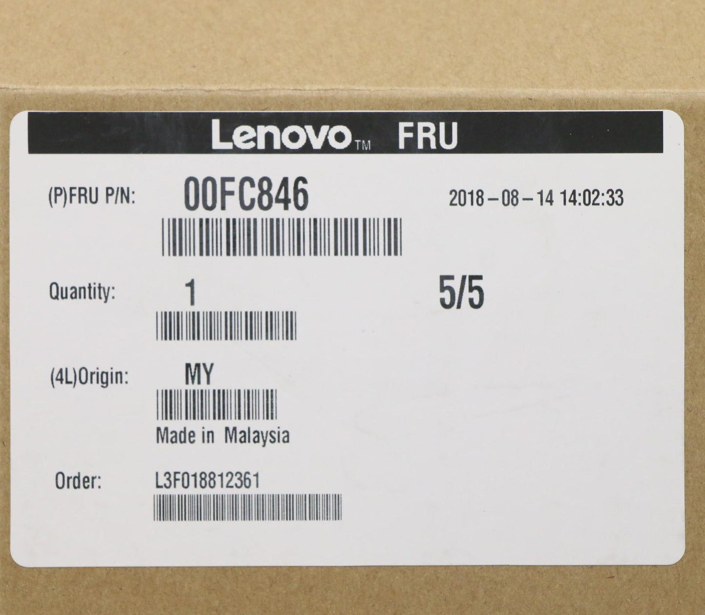 Lenovo Pu Processors - 00FC846