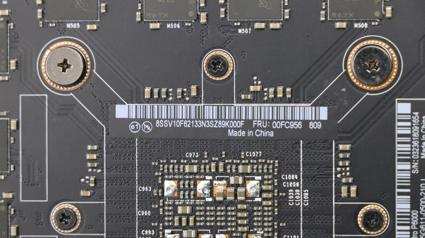 Lenovo Video Card P6000 24G Gd5 Dvi-D - 00FC956
