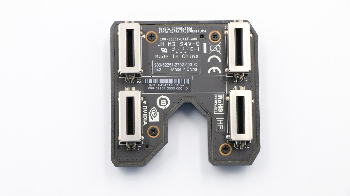 Lenovo Sli Cable For Pascal Card - 00FC957