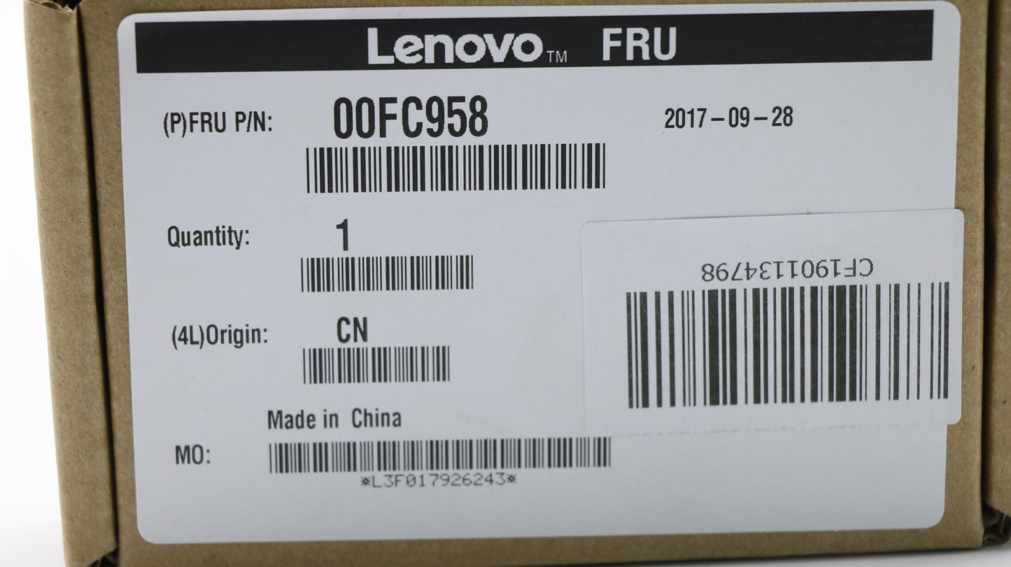 Lenovo Heatsink M.2 Heatsink, 13W - 00FC958