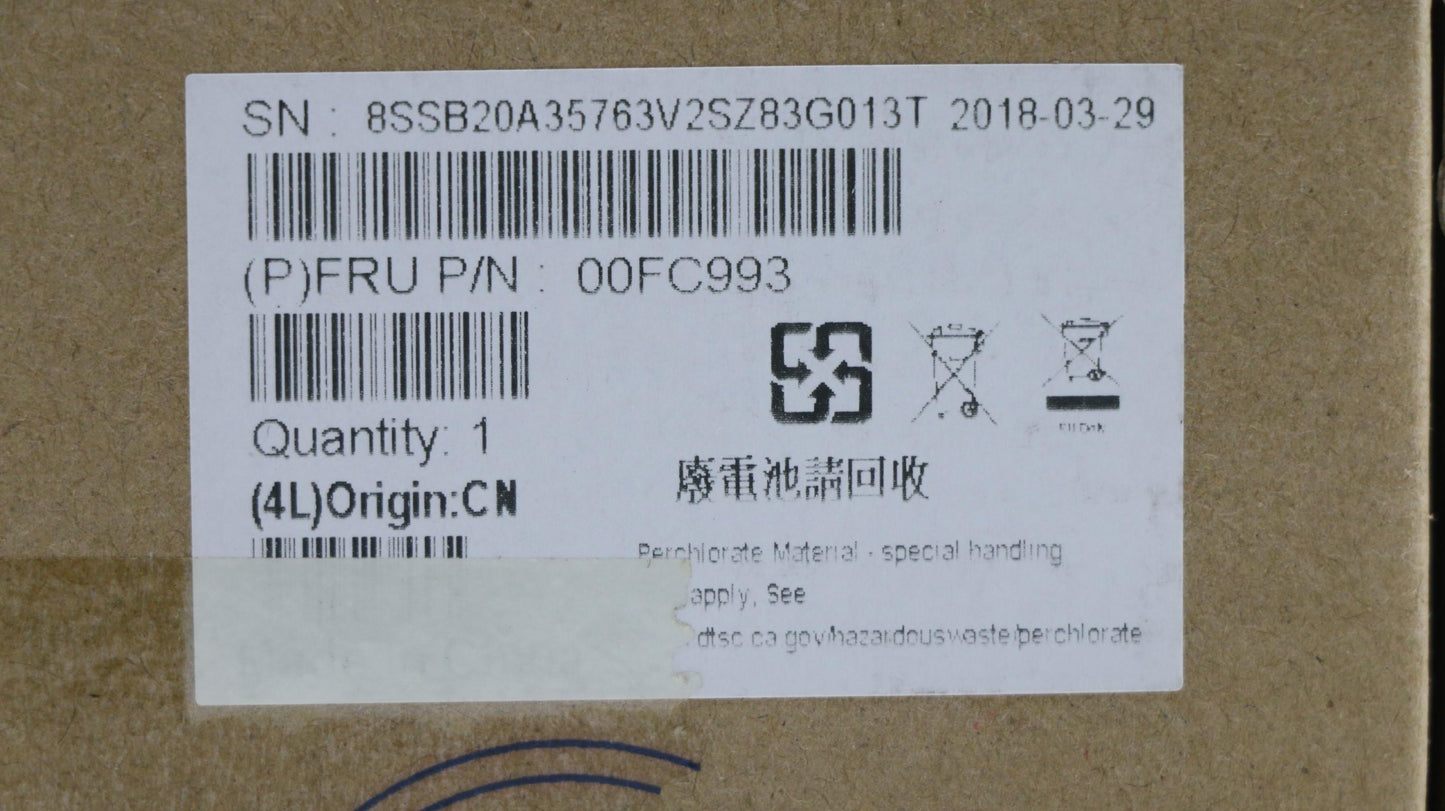 Lenovo Vancouver Mb Intel Lga-2011 W1 - 00FC993