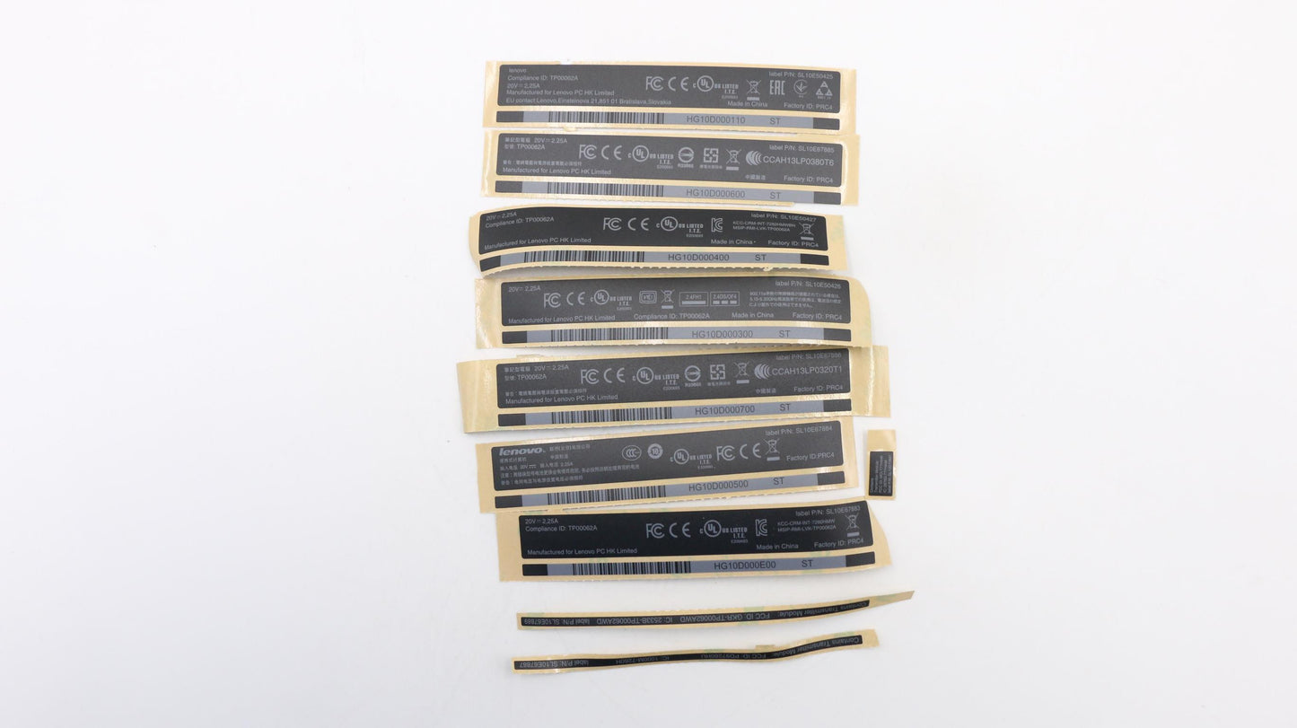 Lenovo Ks Kits Screws And Labels - 00HM070