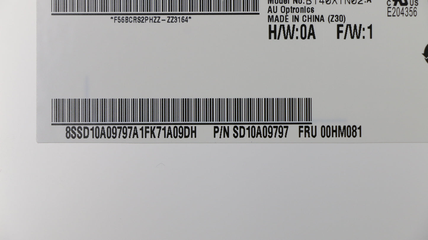 Lenovo Lp Lcd Panels - 00HM081