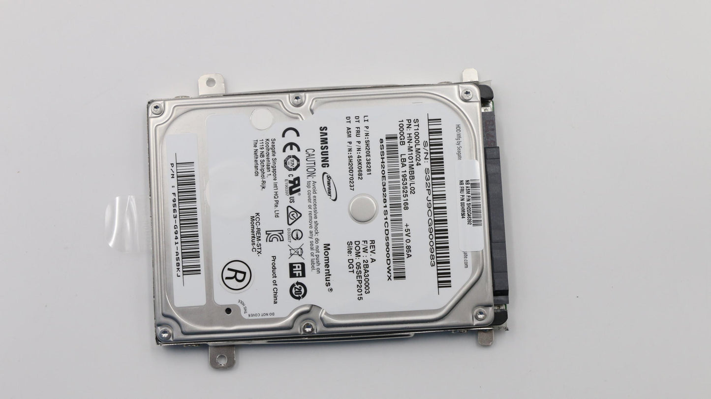 Lenovo Hard Drives - 00HM594