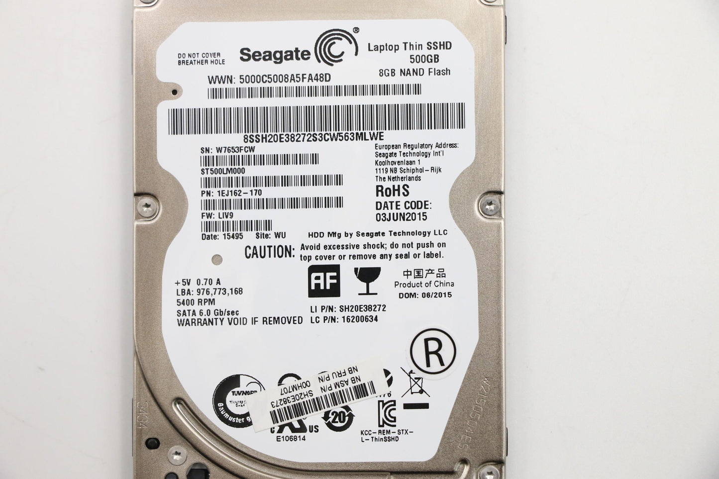 Lenovo 00HM707 Hd Hard Drives