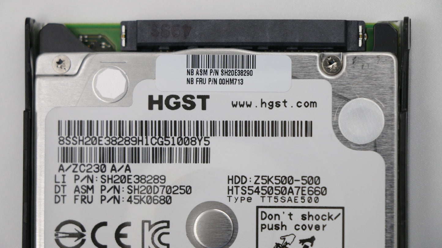 Lenovo Hd Hard Drives - 00HM713