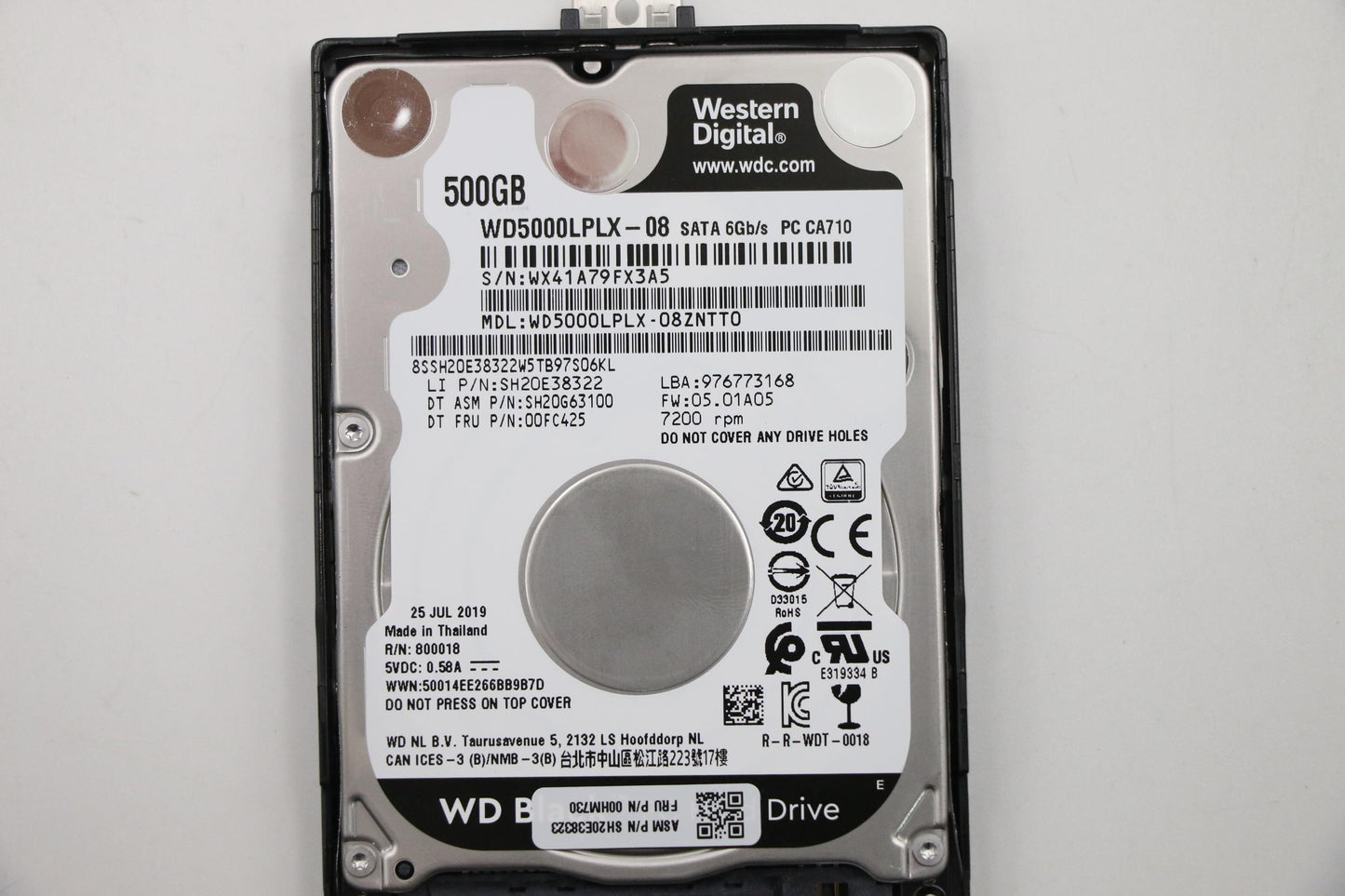 Lenovo 00HM730 Hard Drive