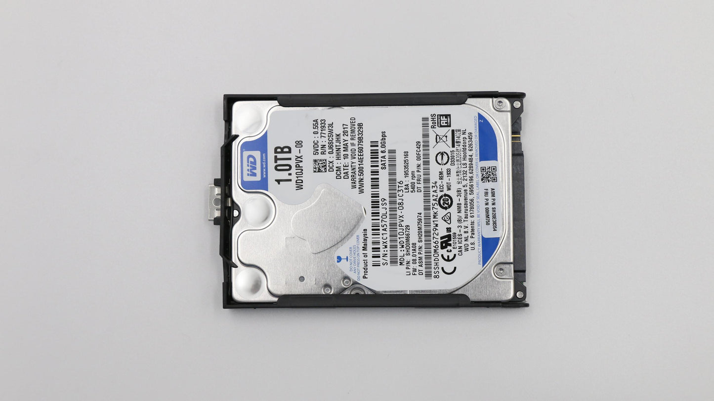Lenovo Hdd,1Tb,5400,9.5Mm,Wd,Sata3 - 00HM750