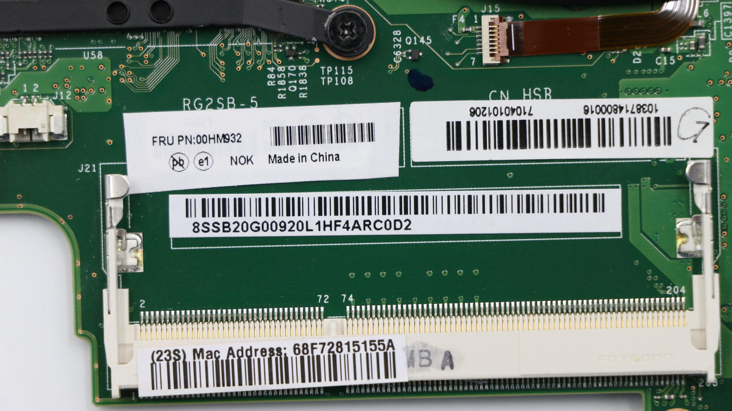Lenovo Pl System Boards - 00HM932