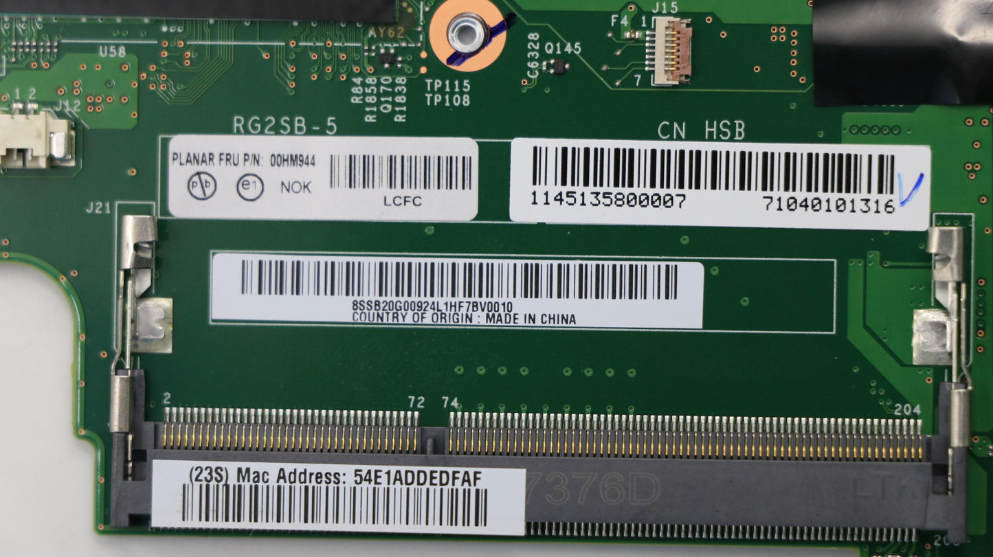 Lenovo Pl System Boards - 00HM944