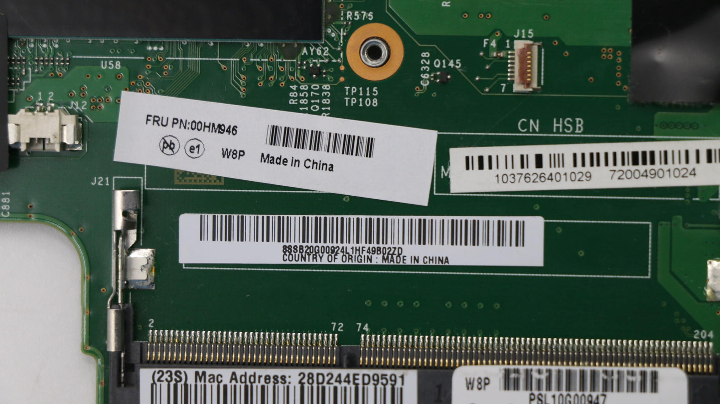 Lenovo Pl System Boards - 00HM946